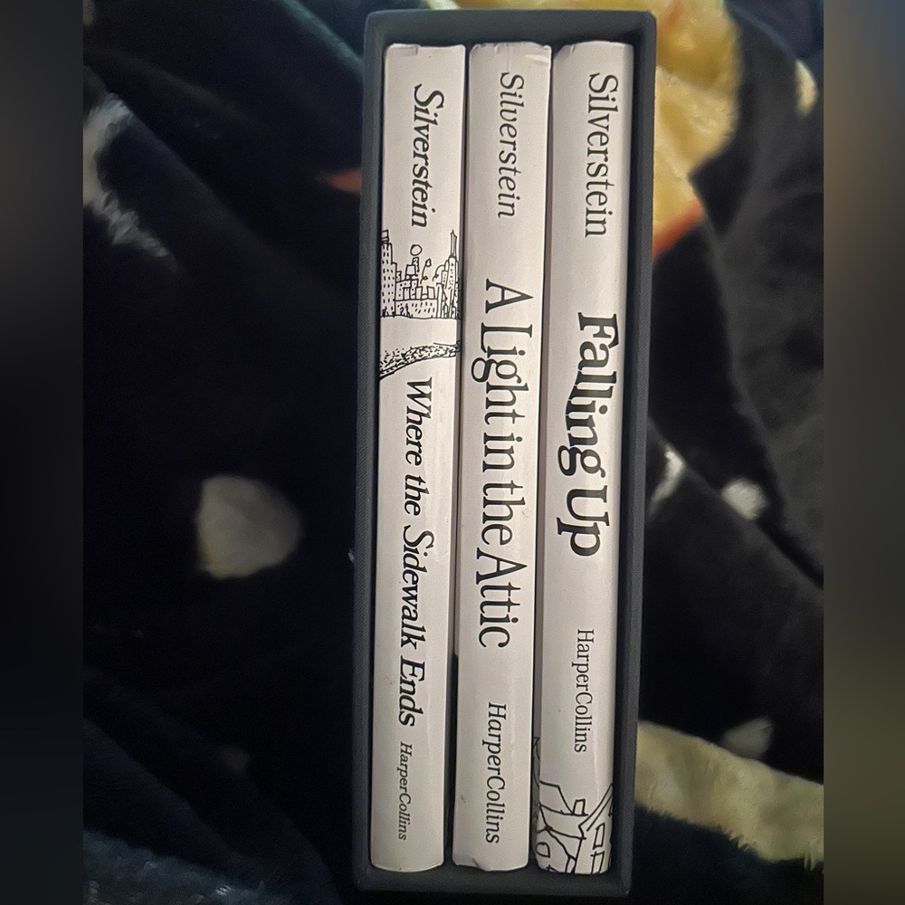 Shel Silverstein collectors edition Signed Poetry Book Set. 3 hardcover books